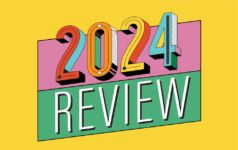 Photo illustrating concept of looking back on year 2024.