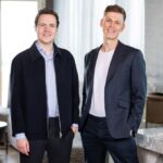 Photo of Sasha Kaletsky (L) and Caspar Lee of Creator Ventures