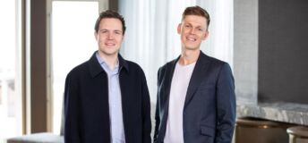 Photo of Sasha Kaletsky (L) and Caspar Lee of Creator Ventures