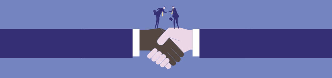 Photo illustrating a deal made with a handshake.