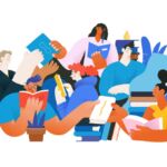 Photo illustrating concept of learning and reading.