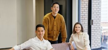 Photo of Patron partners (L-R) Brian Cho, Jason Yeh and Amber Atherton