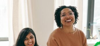 Shruti Shah (L) and Sydney Thomas of Symphonic Capital