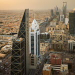 Skyline in Riyadh, Saudi Arabia